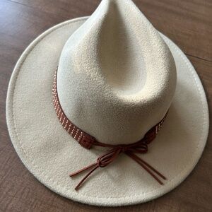 Brown Brim Hat